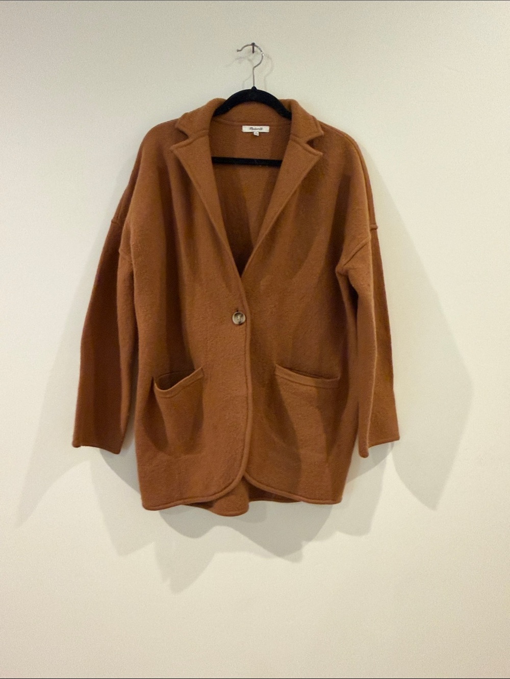 Madewell size M Seville sweater blazer
